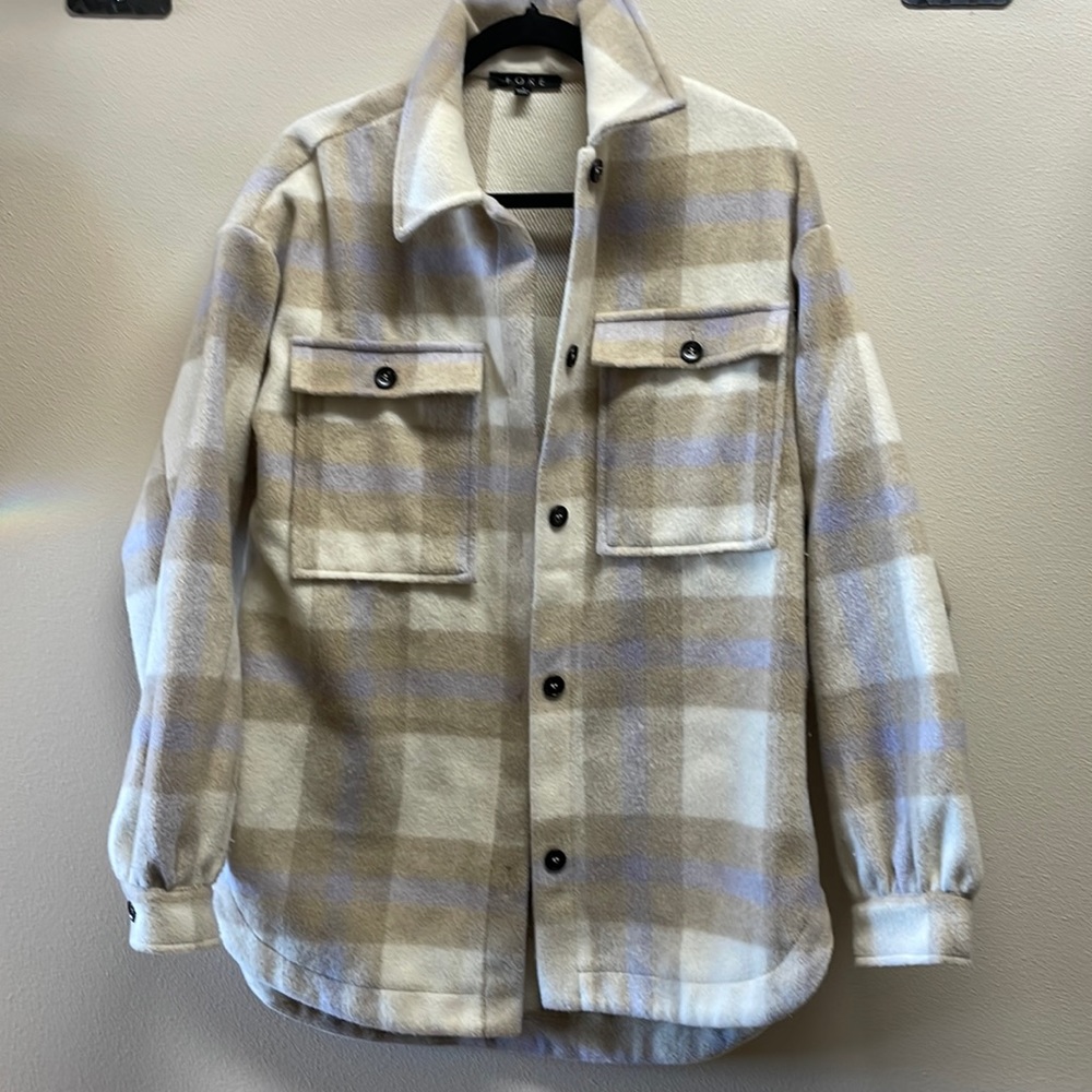 Plaid shacket